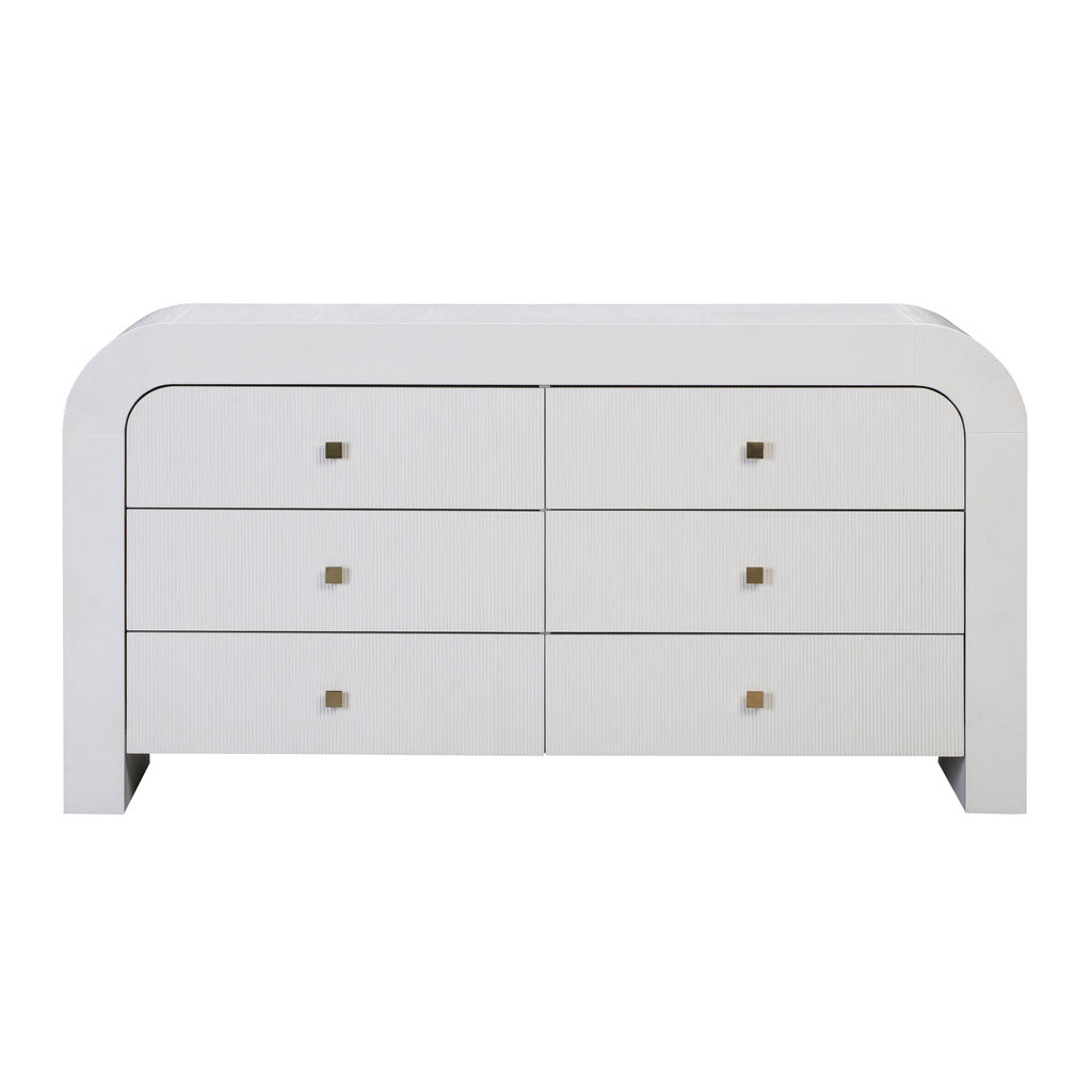 White Arch Dresser