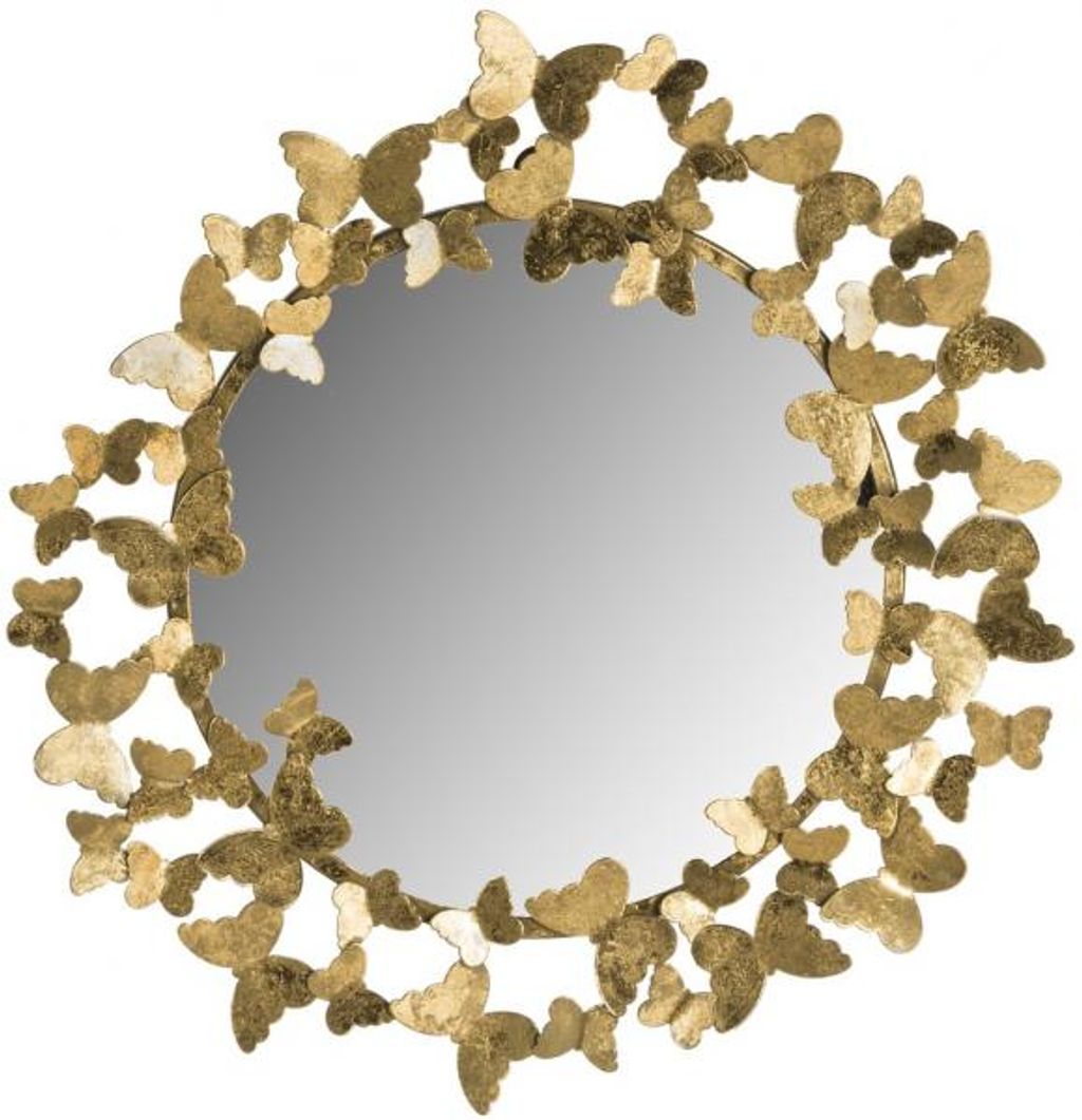 Gold Leaf Butterfly Mirror