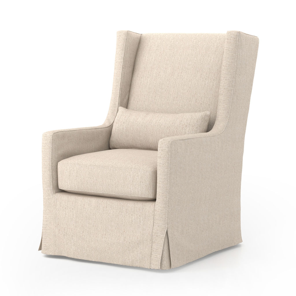 Preview image for Swivel Wing Chair - Jette Linen