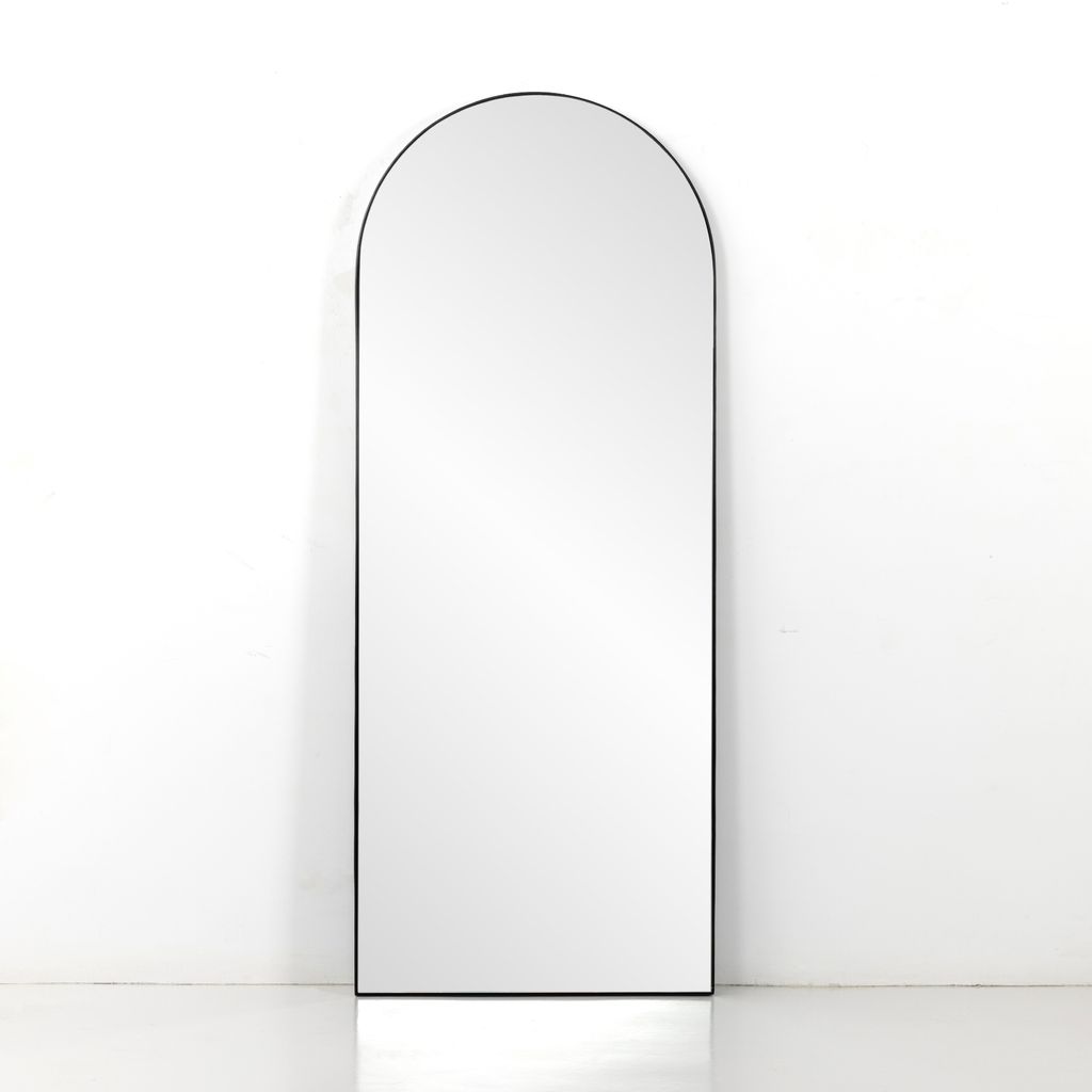 Preview image for Georgina Floor Mirror, Iron Matte Black