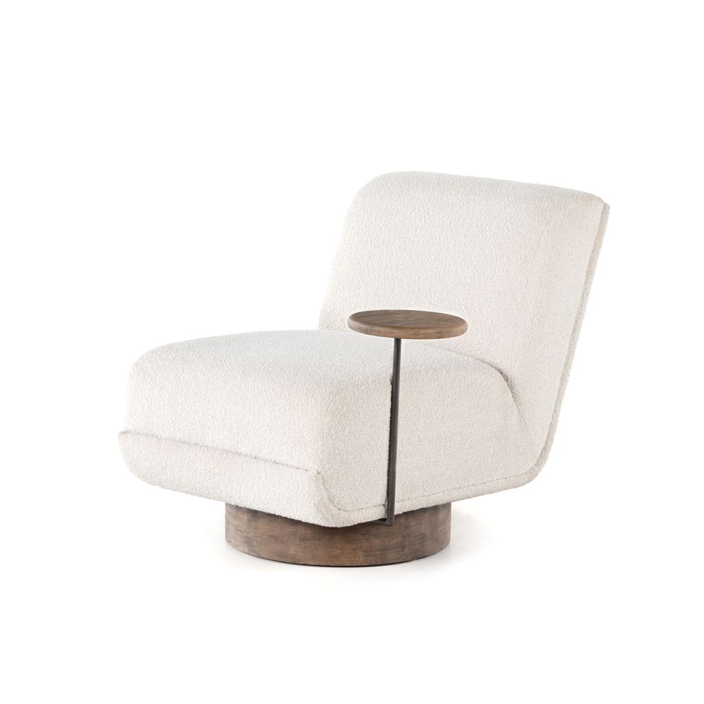 Bronwyn Swivel Chair + Table