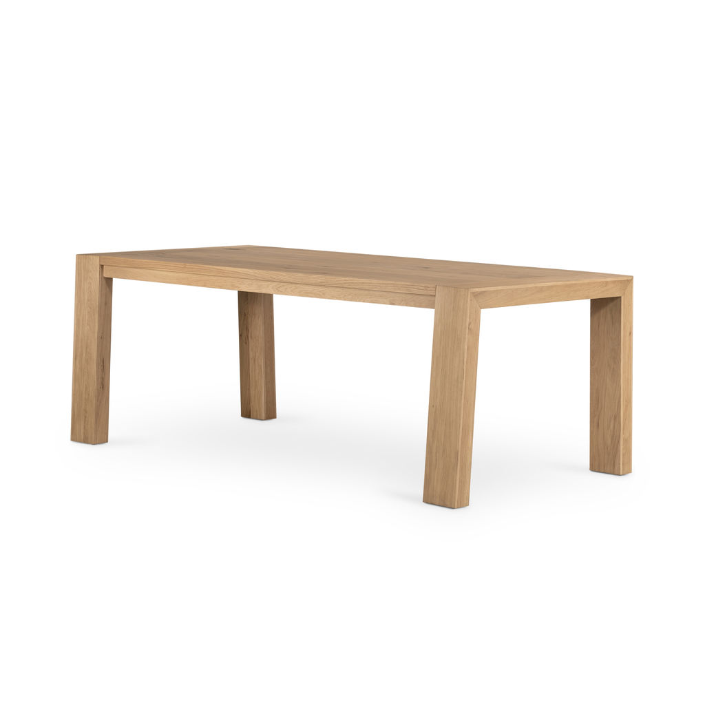 Preview image for Capra Dining Table-Light Oak Resin
