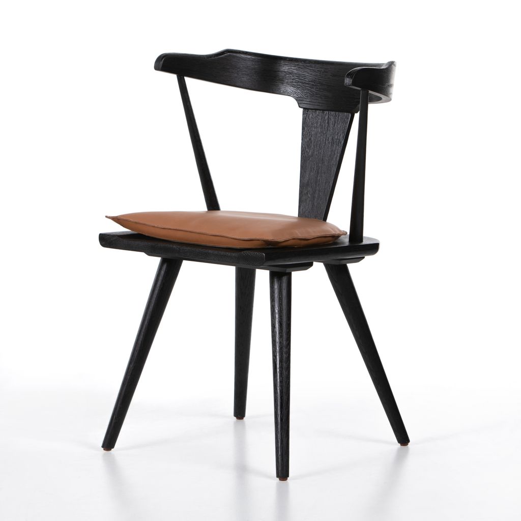 Preview image for Ripley Dining Chair, Black Oak