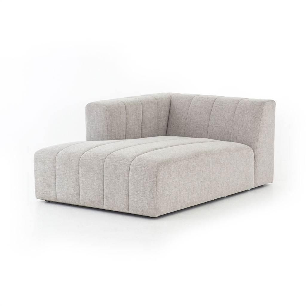 Langham Channeled Laf Chaise Piece, Napa Sandstone