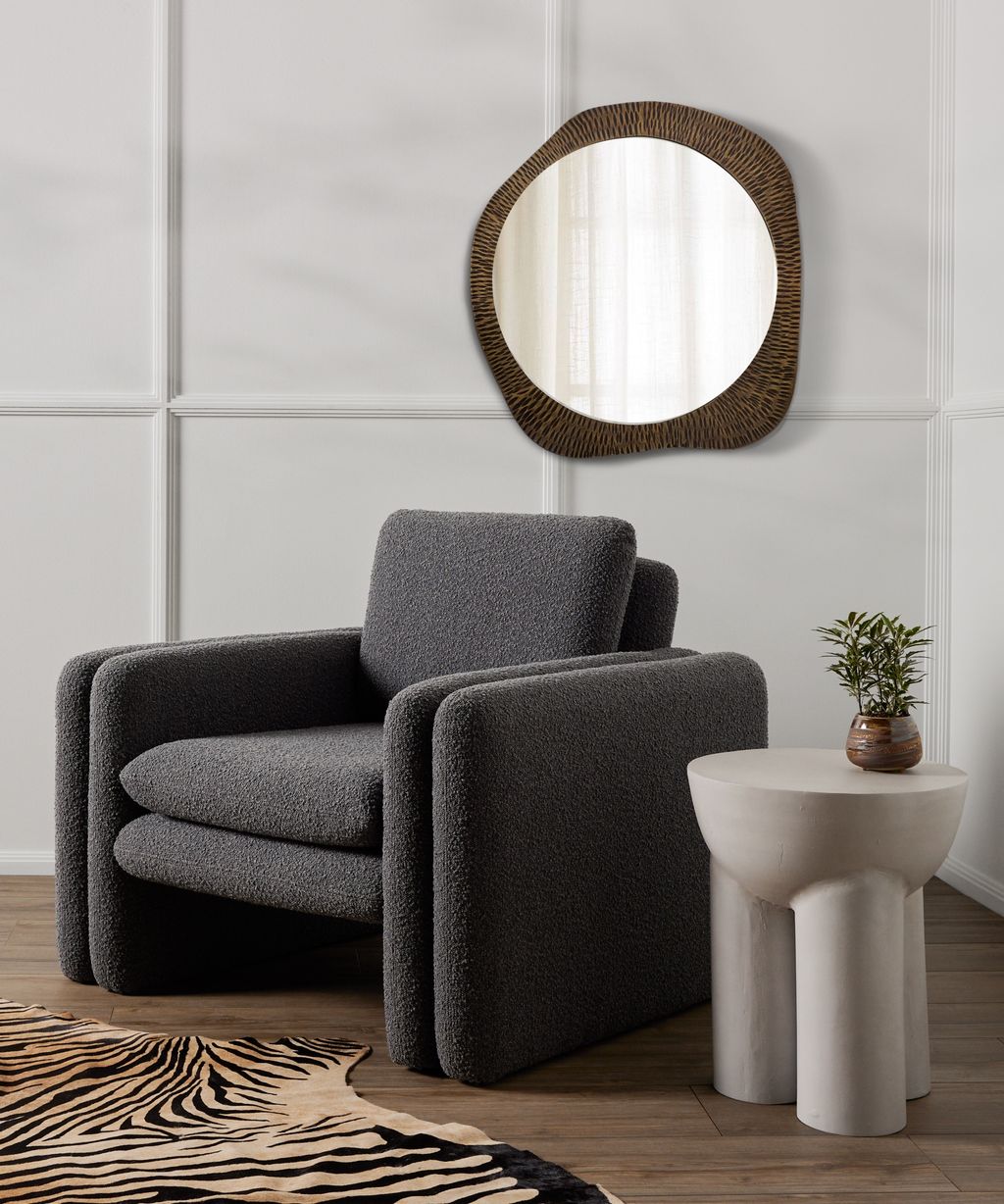Sante End Table, Matte White