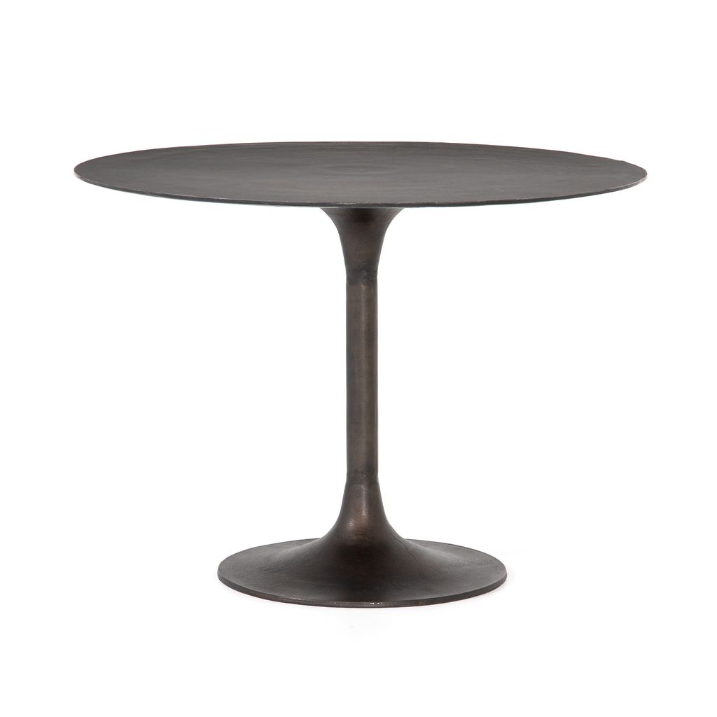 Simone Bistro Table, Antique Rust