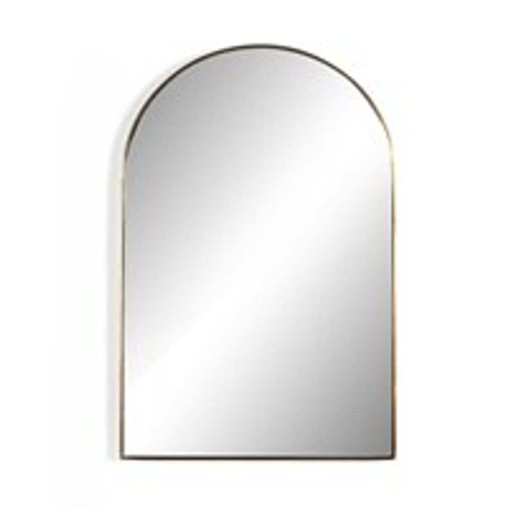 Preview image for Georgina Small Mirror, Polished Brass