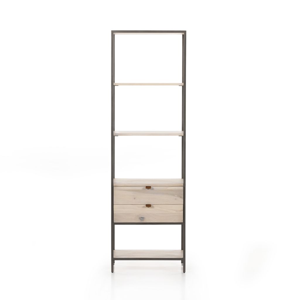 Trey Bookshelf, Dove Poplar