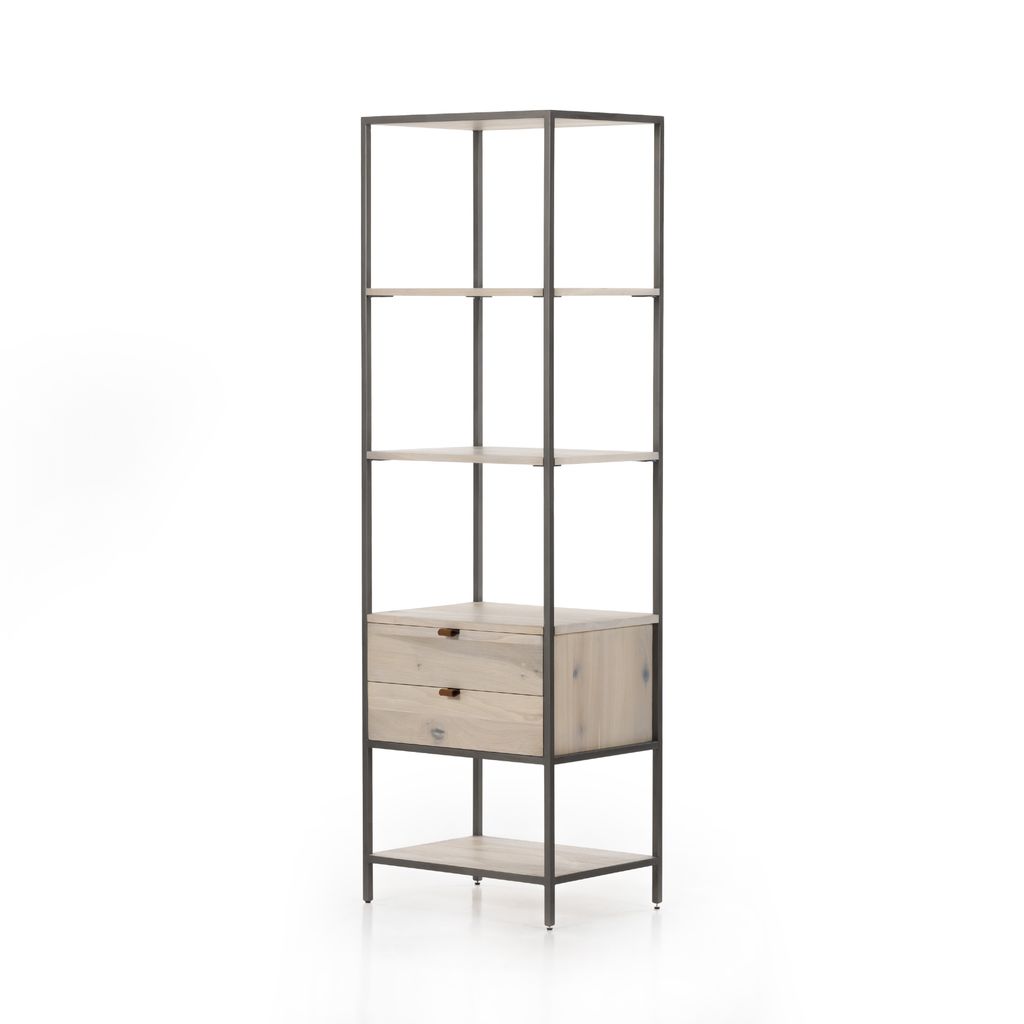 Trey Bookshelf, Dove Poplar