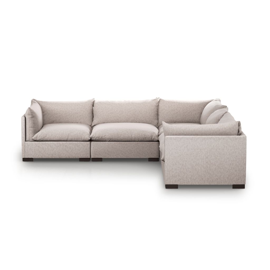 Westwood 5 Pc Sectional - Bayside Pebble