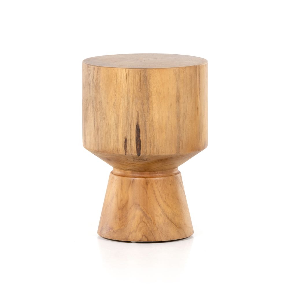 Preview image for Jovie Outdoor End Table Natural Teak