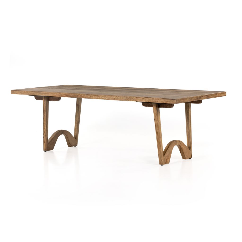 Preview image for Bruna Dining Table Rustic Oak Veneer