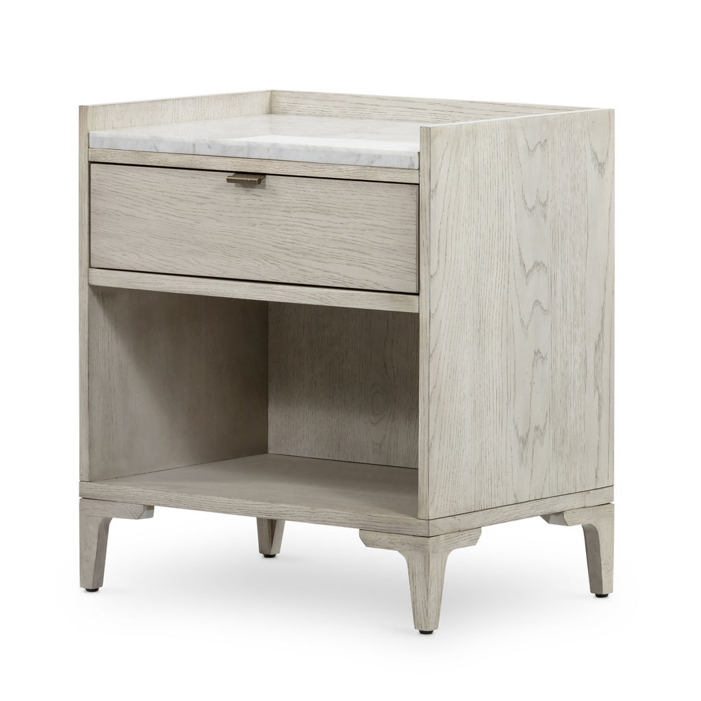 Preview image for Viggo Nightstand Vintage White Oak