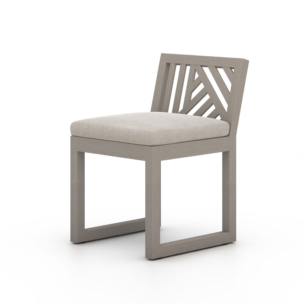 Preview image for Avalon Outdoor Dining Chair, Weathered Grey