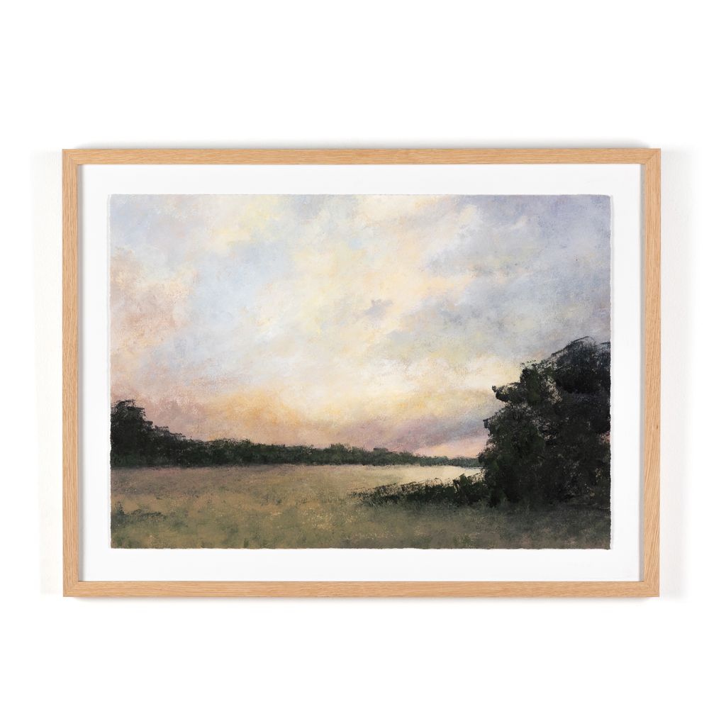 Preview image for Golden Day's End By Aileen Fitzgerald Framed Landscape Wall Art