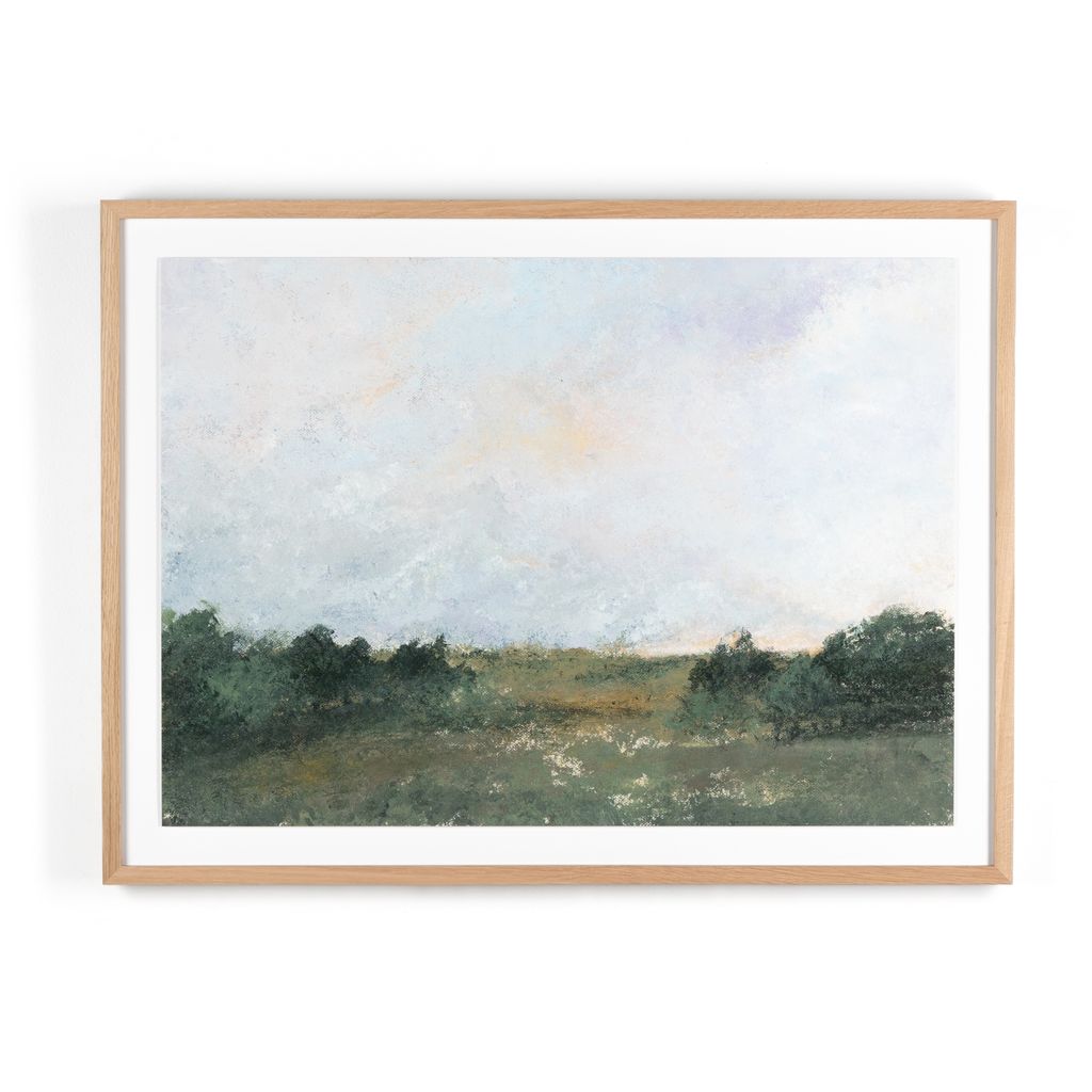 Preview image for Hill Country Iii By Aileen Fitzgerald Framed Landscape Wall Art