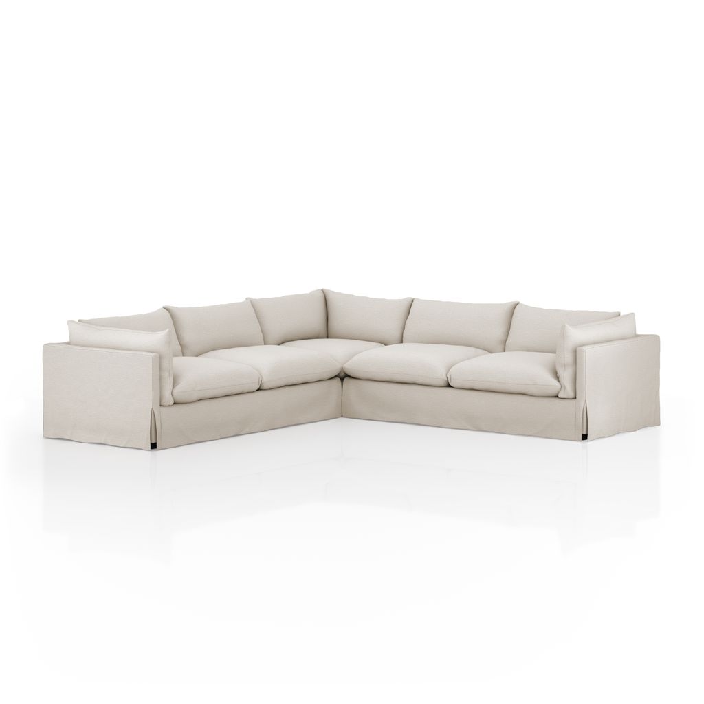 Preview image for Habitat 3-Pc Sectional 122", Valley Nimbus