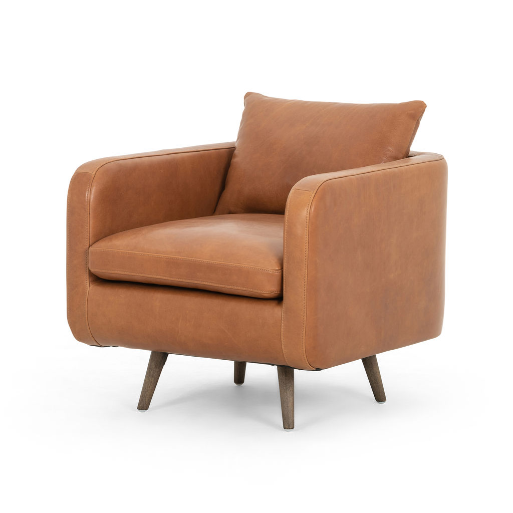 Preview image for Kaya Swivel Chair, Haven Tobacco