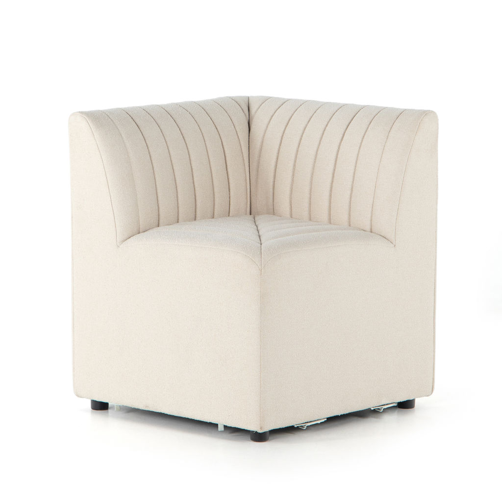 Preview image for Build Your Own: Augustine Dining Banquette Corner Chair, Capri Oatmeal