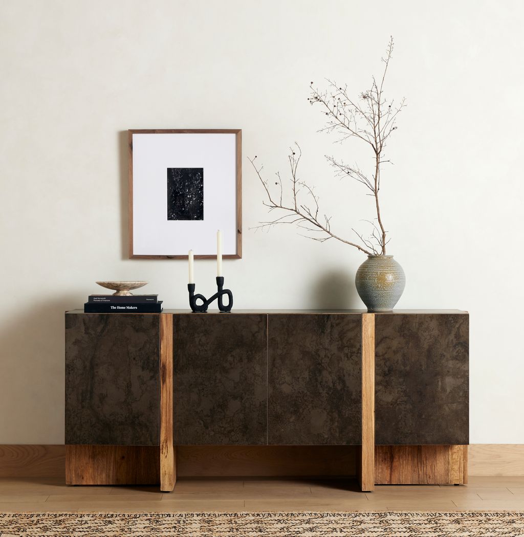 Bingham Sideboard, Rustic Oak Veneer