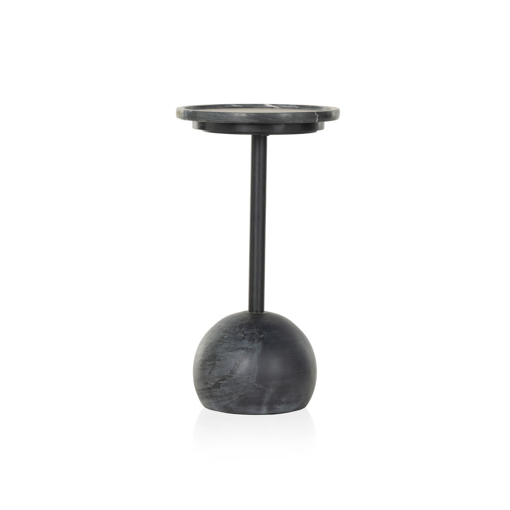Preview image for Viola Accent Table, Black Marble