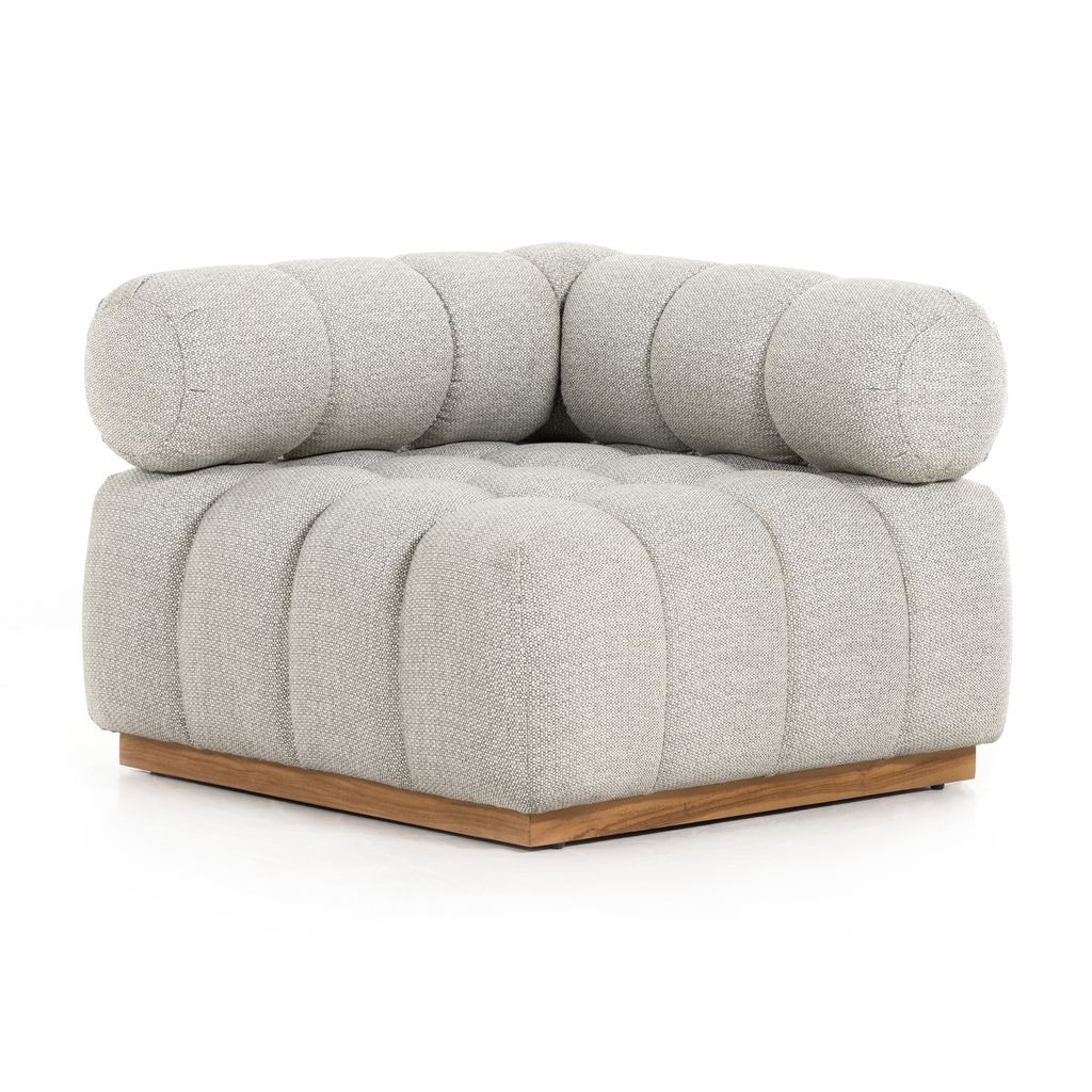 Preview image for Outdoor Sectional Corner Piece, Faye Ash