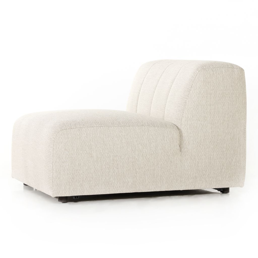 Gwen Outdoor Sectional Armless Piece, Faye Sand