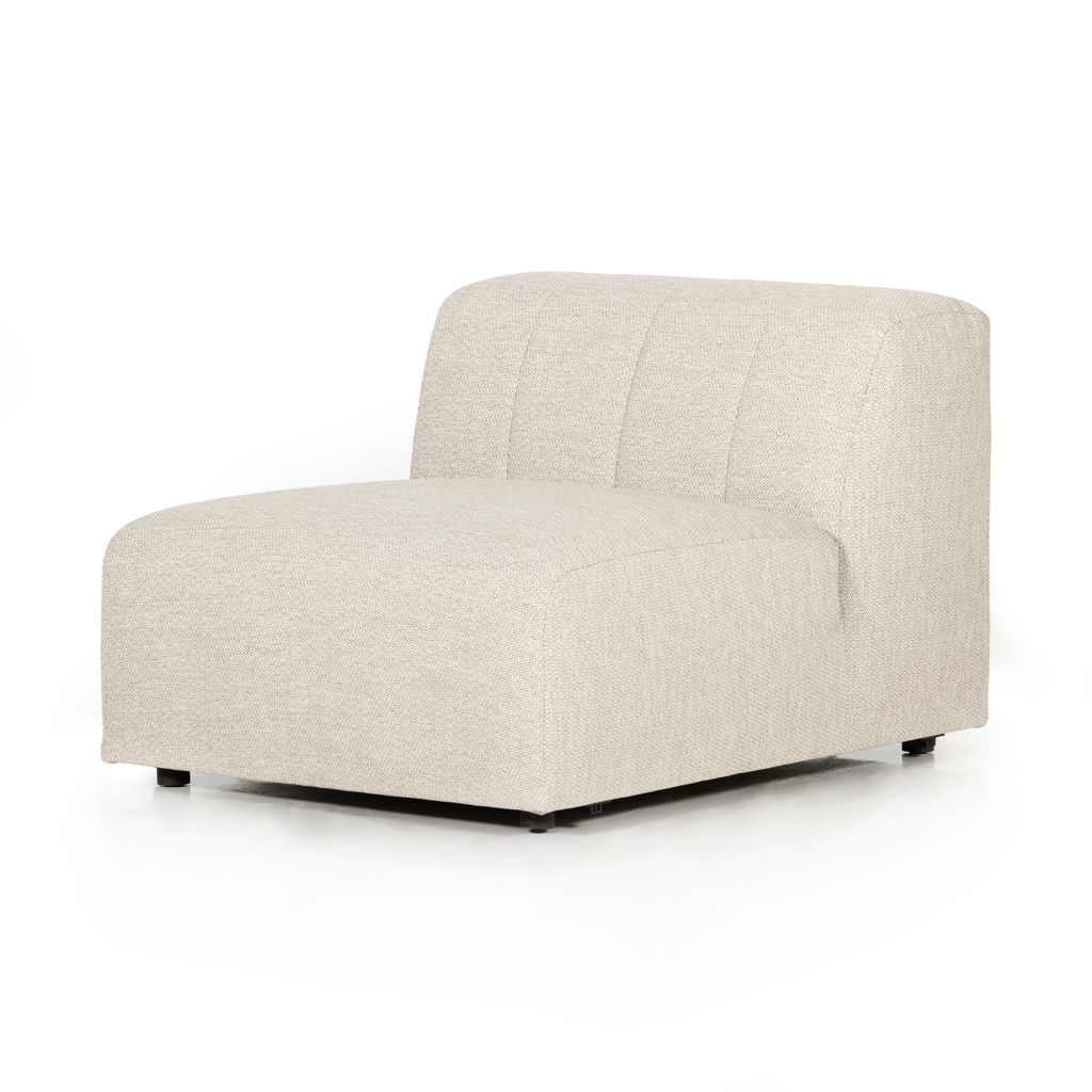 Gwen Outdoor Sectional Armless Piece, Faye Sand
