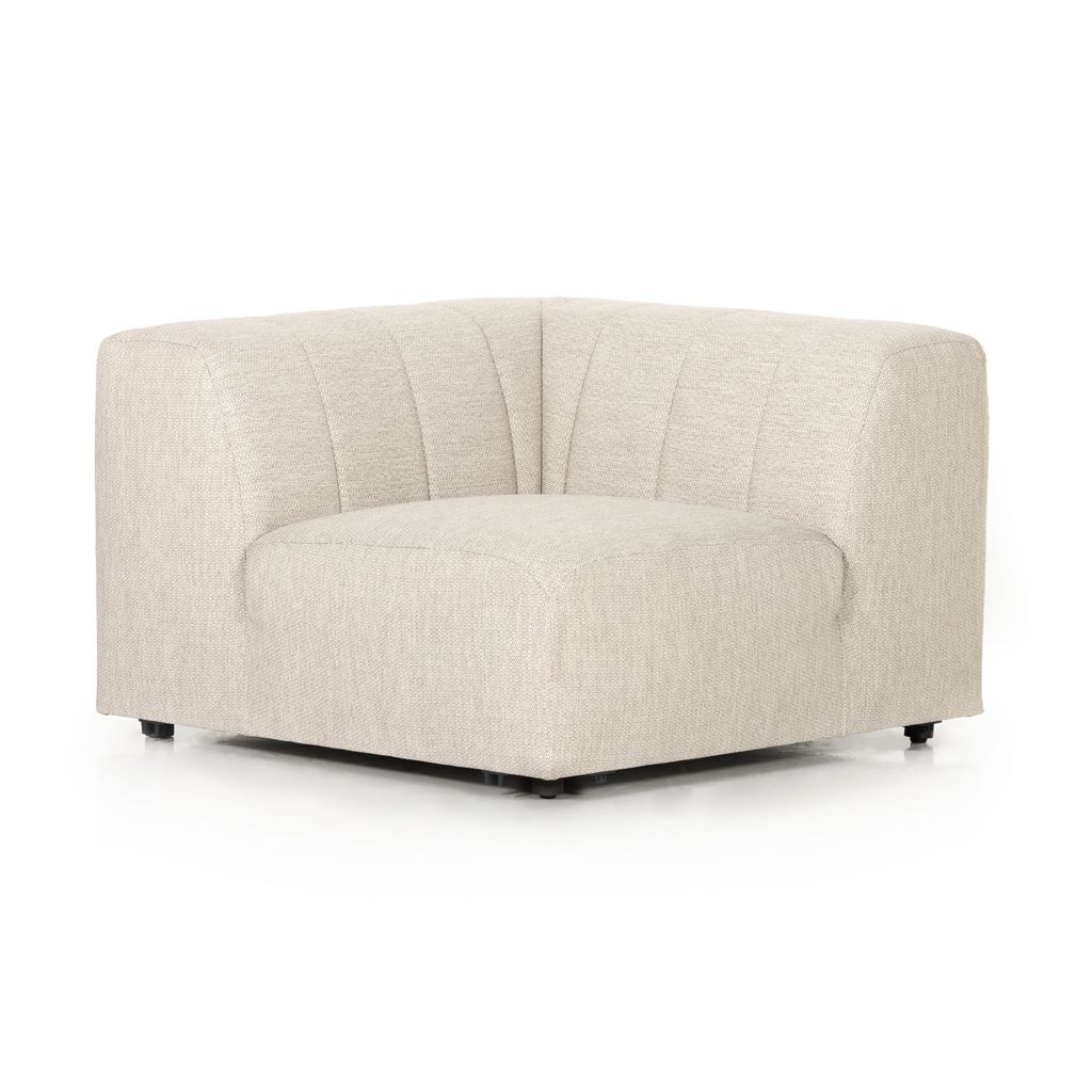 Gwen Outdoor Sectional Corner Piece, Faye Sand