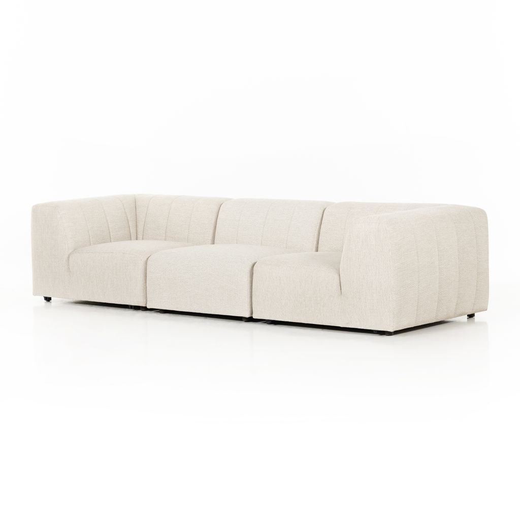 Preview image for Gwen Outdoor 3Pc Sectional Sofa, Faye Sand