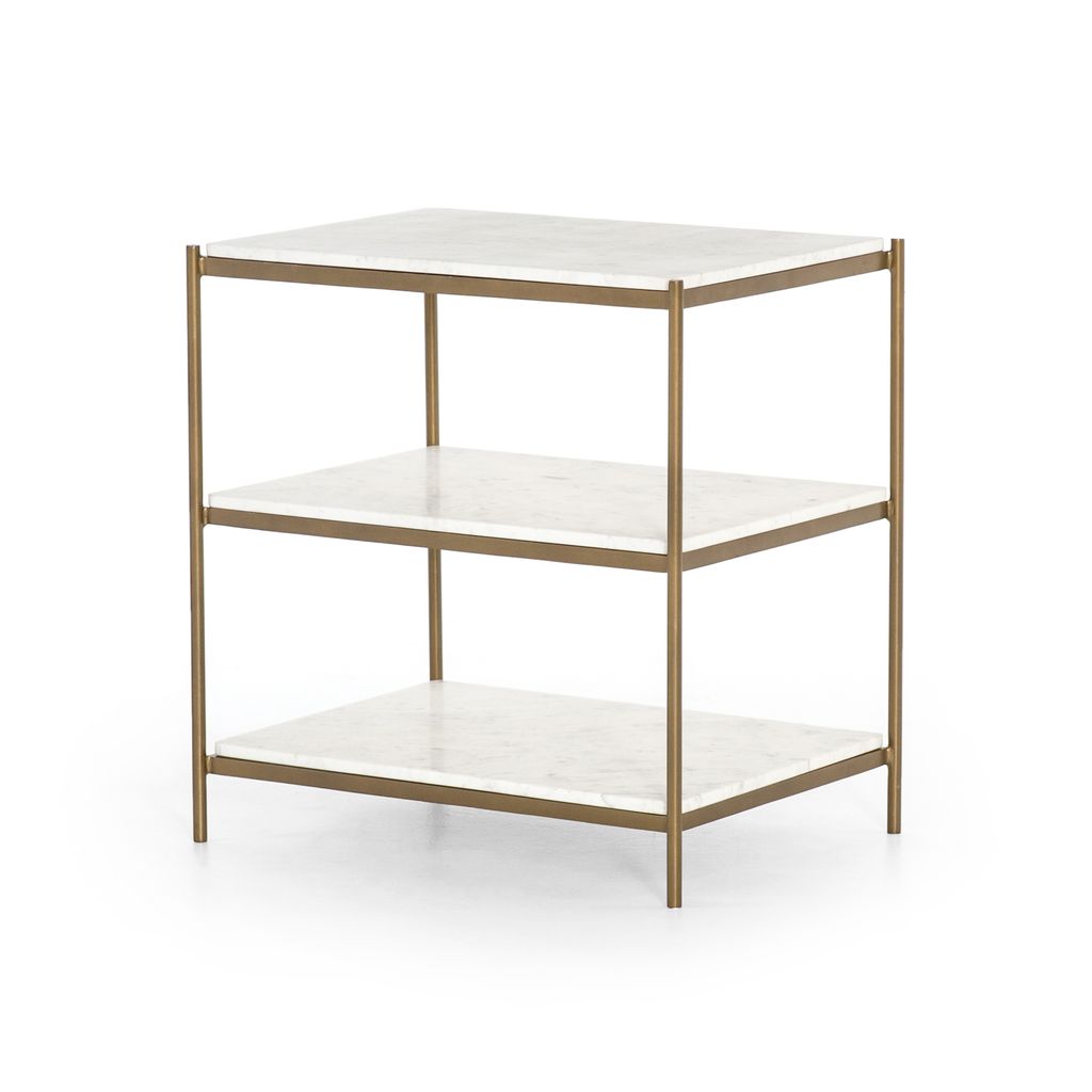 Preview image for Felix Nightstand, Antique Brass