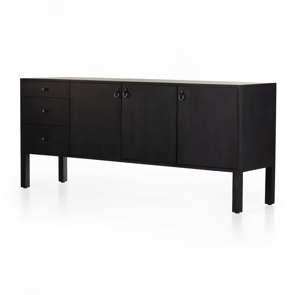 Preview image for Isador Sideboard, Black Wash Poplar
