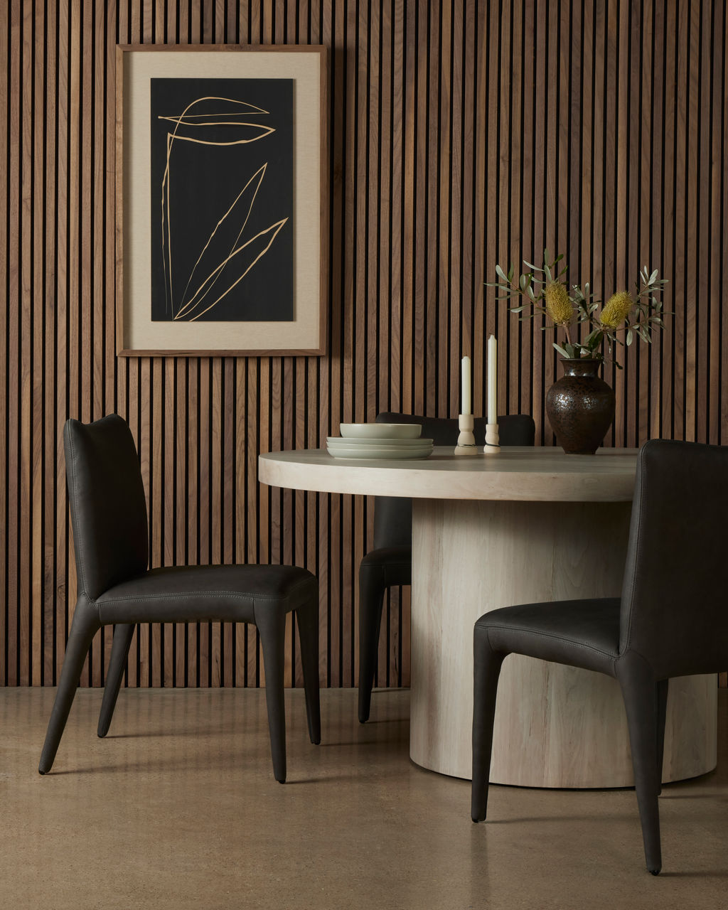 Monza Dining Chair, Heritage Graphite