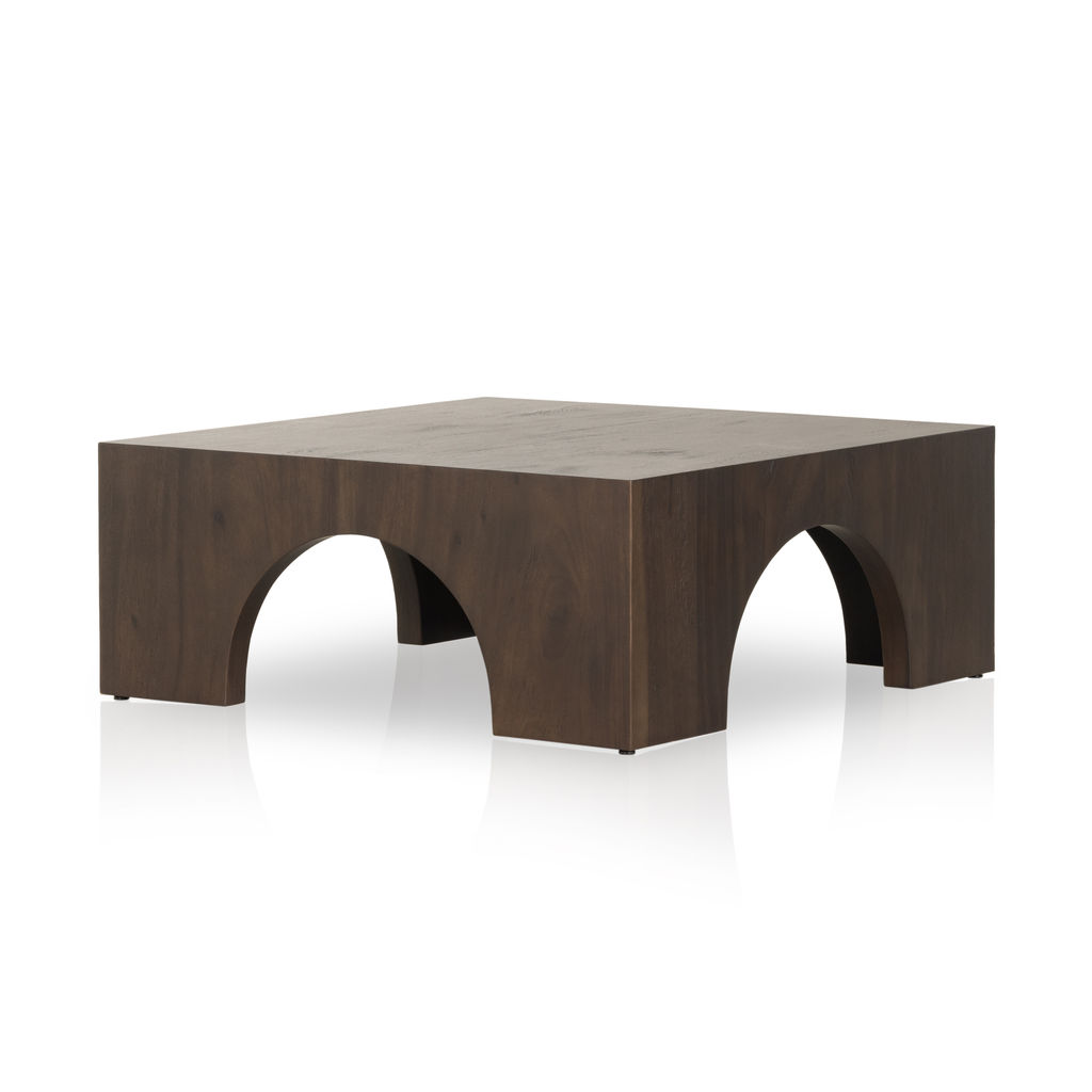 Fausto Coffee Table, Smoked Guanacaste
