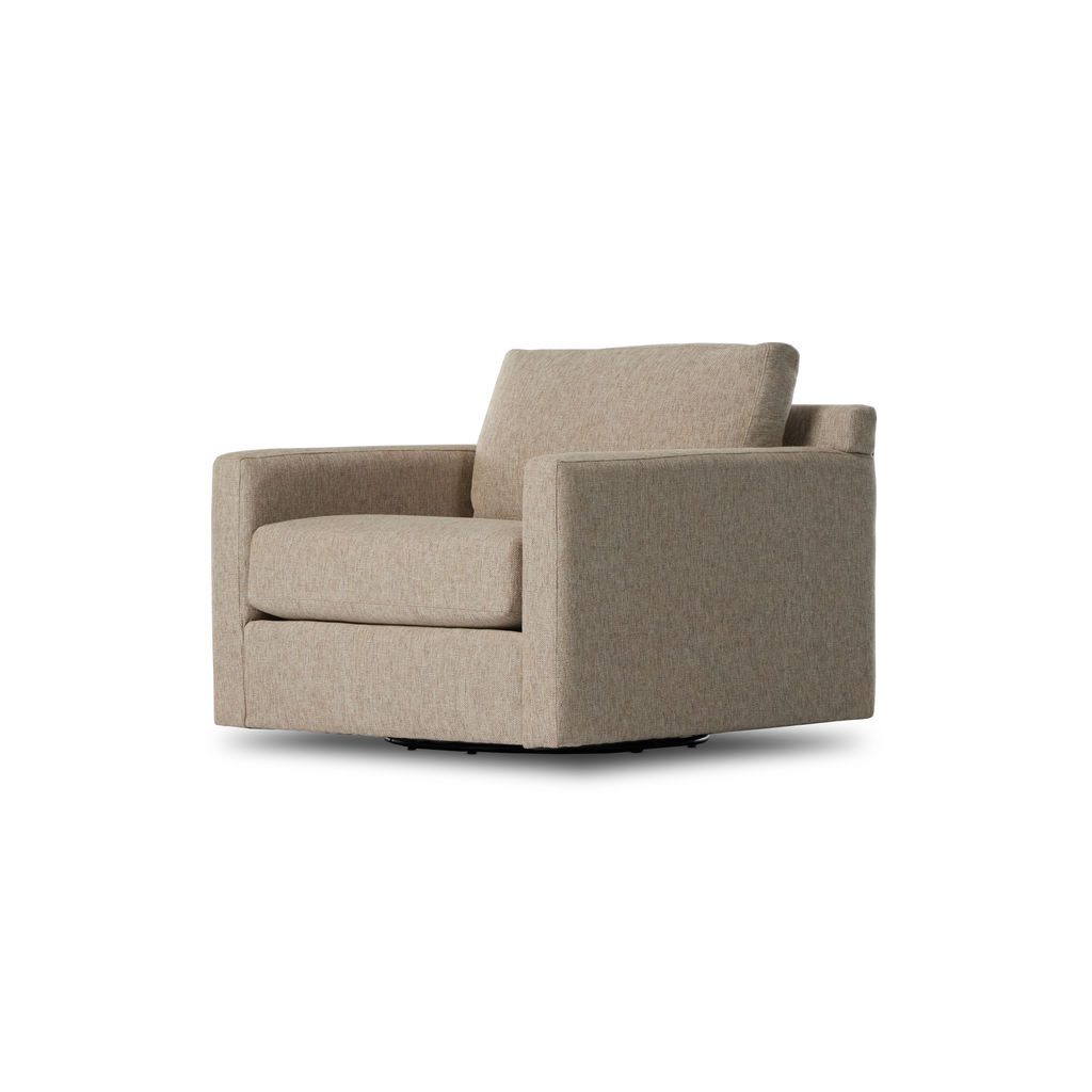 Hampton Swivel Chair, Delta Sand