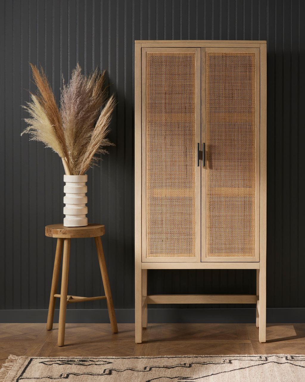 Caprice Narrow Cabinet, Natural Mango