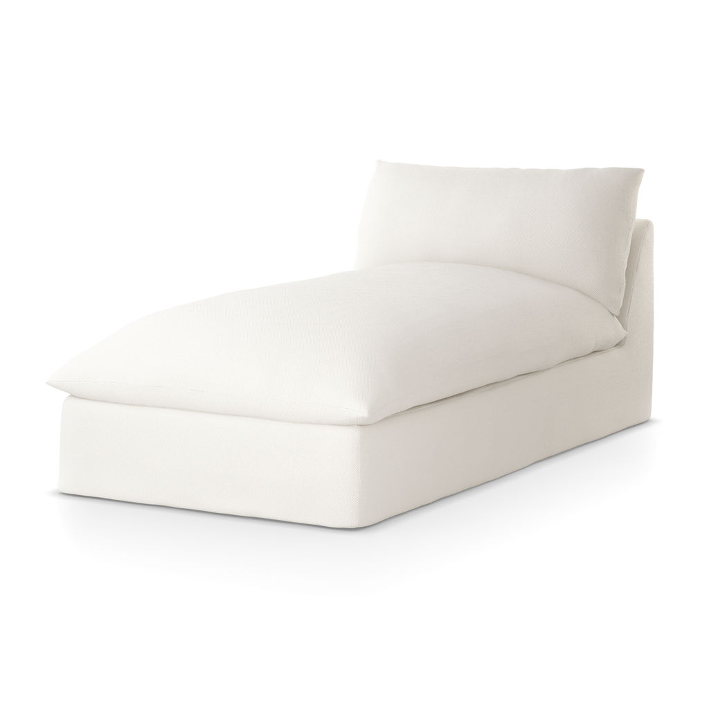 Grant Outdoor Sectional Chaise Piece, Faye Cream