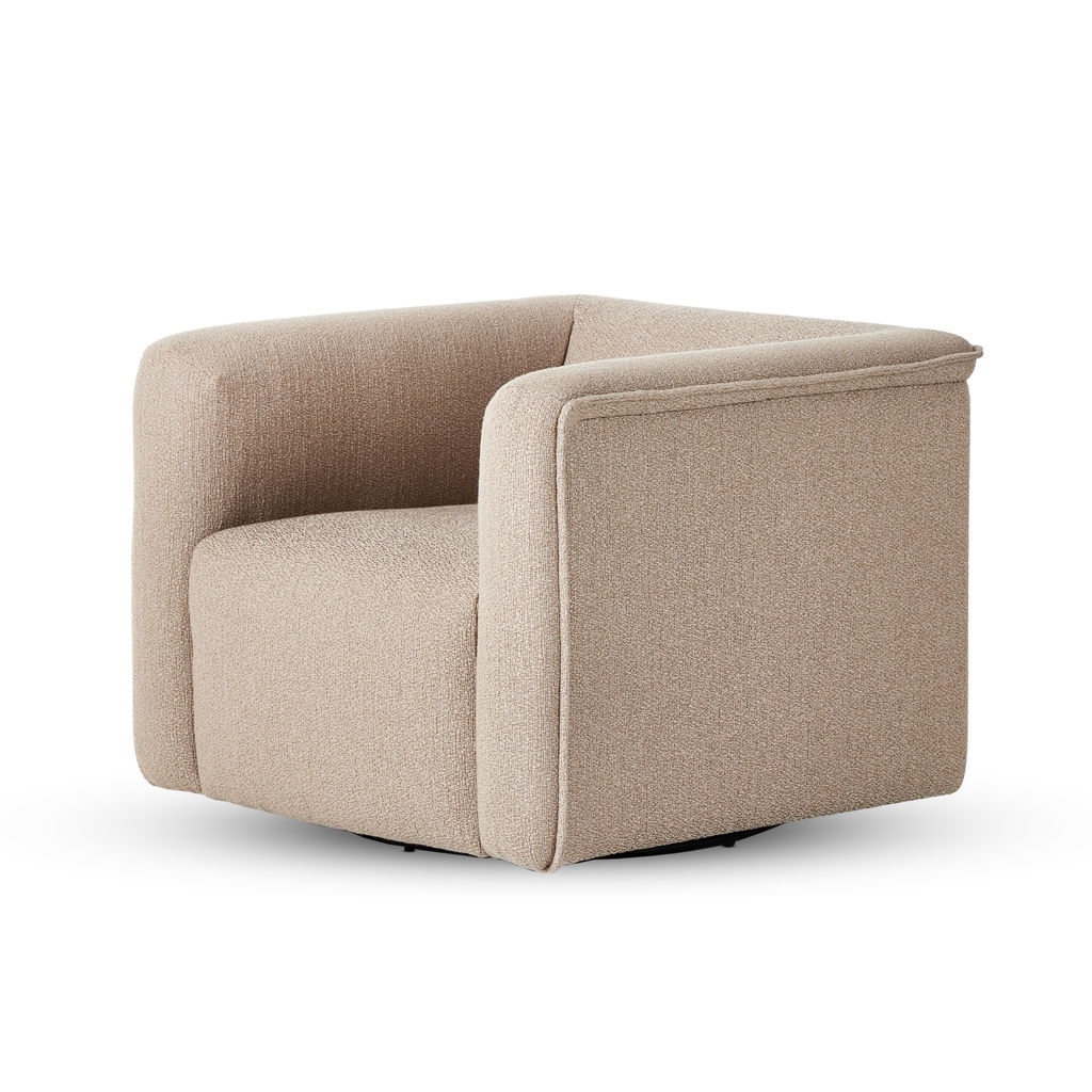 Wellborn Swivel Chair, Kerbey Camel