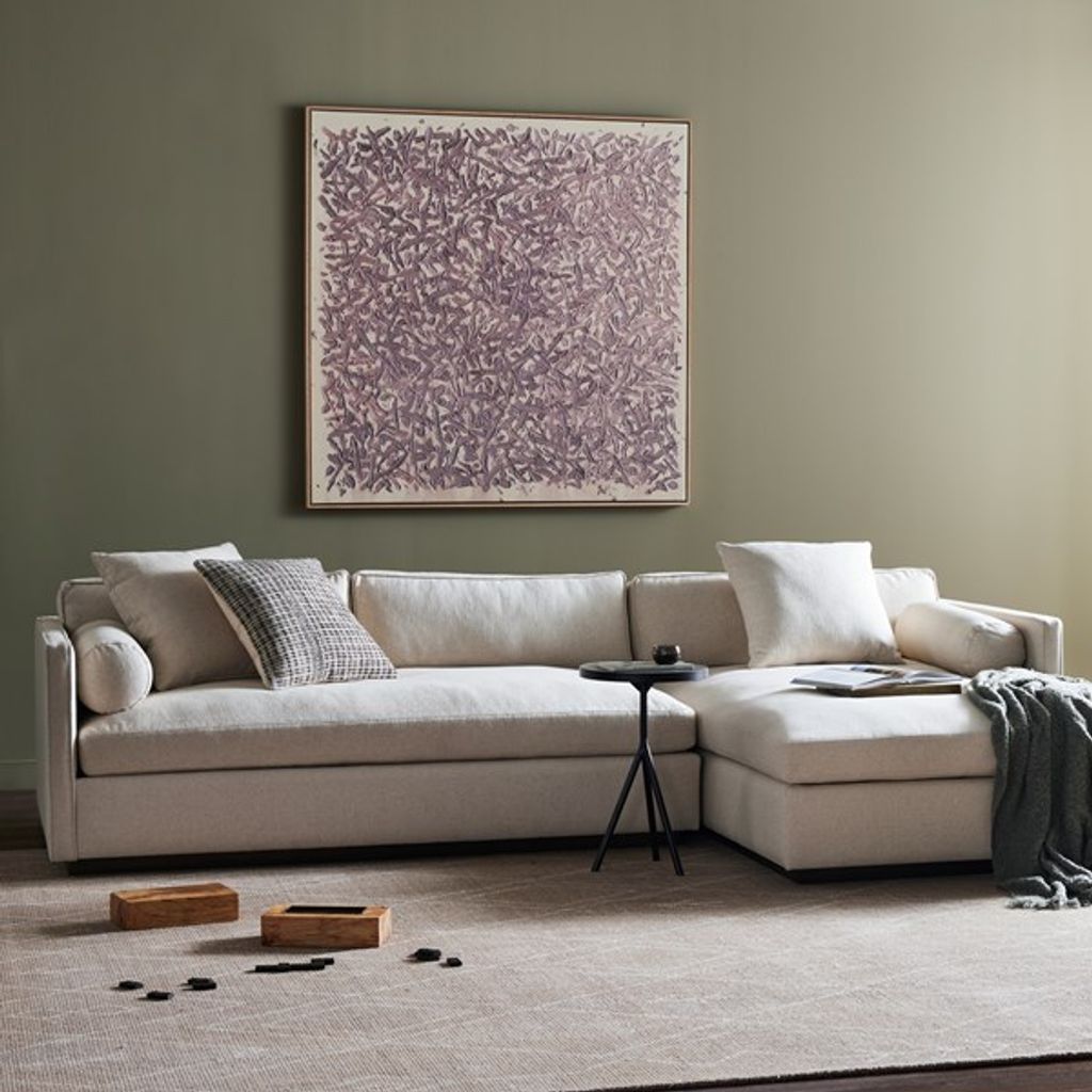Sawyer 2Pc Sectional W/Raf Chaise-Antwerp Ntrl