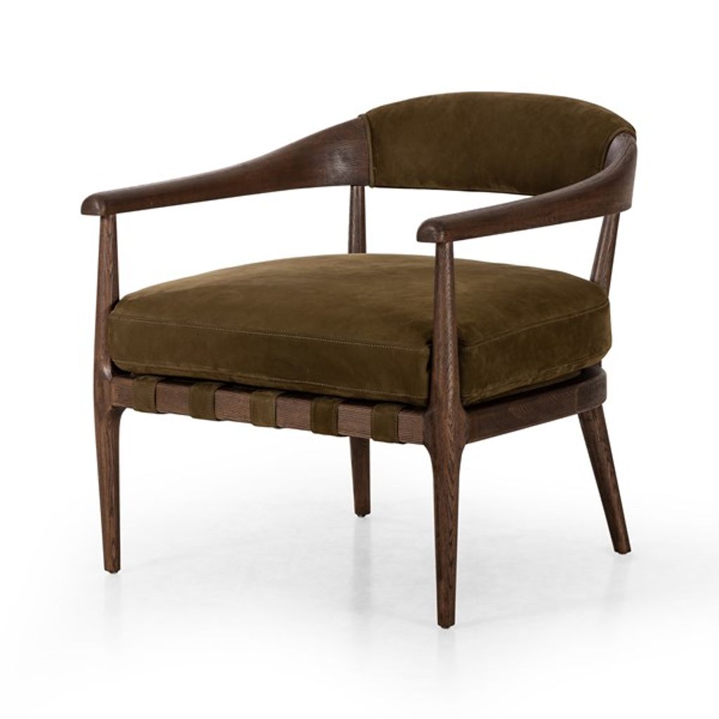 Preview image for Dane Chair-Cottswald Moss Nubuck