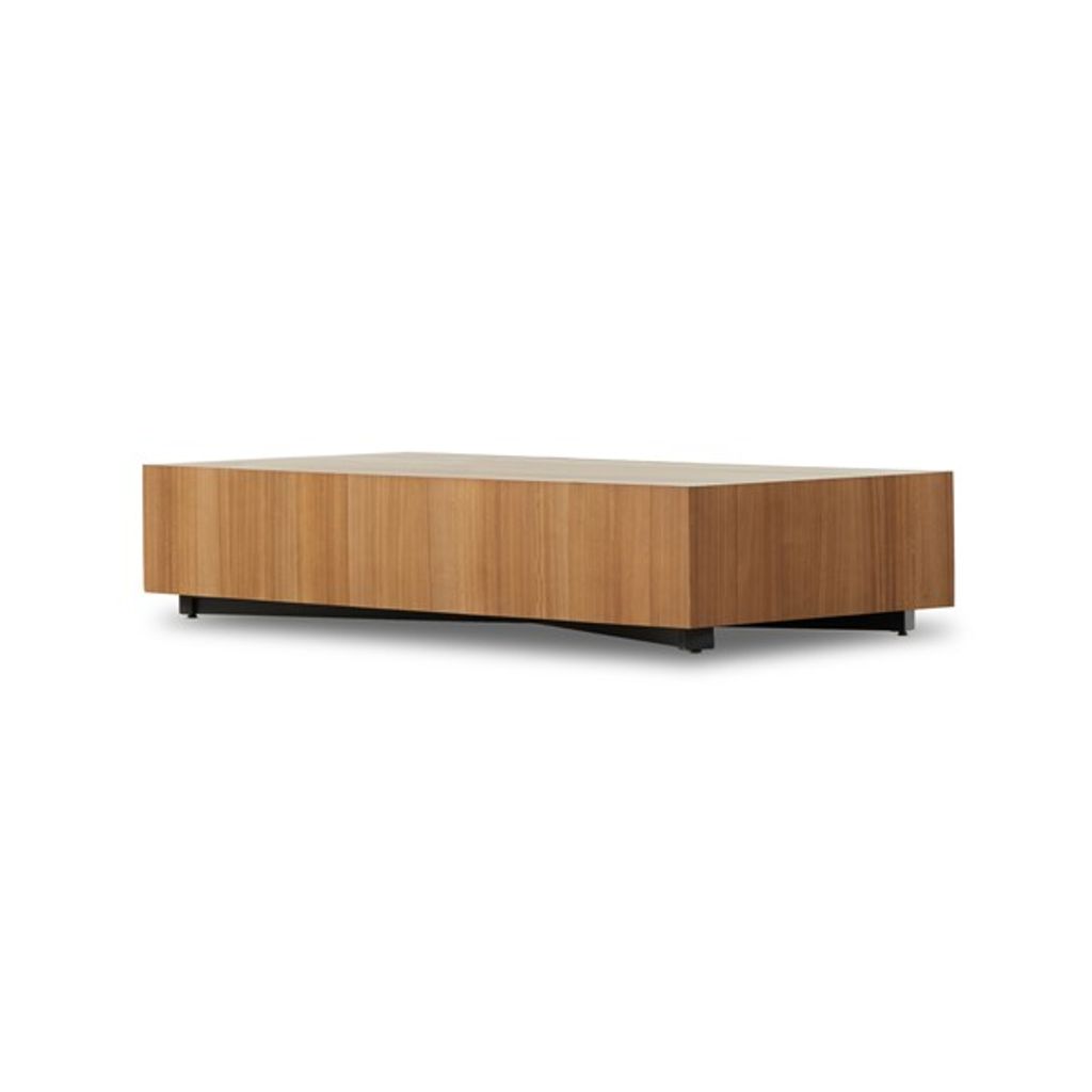 Preview image for Large Block Rectangle Coffee Table Pine & Yukas Wood 75 inch