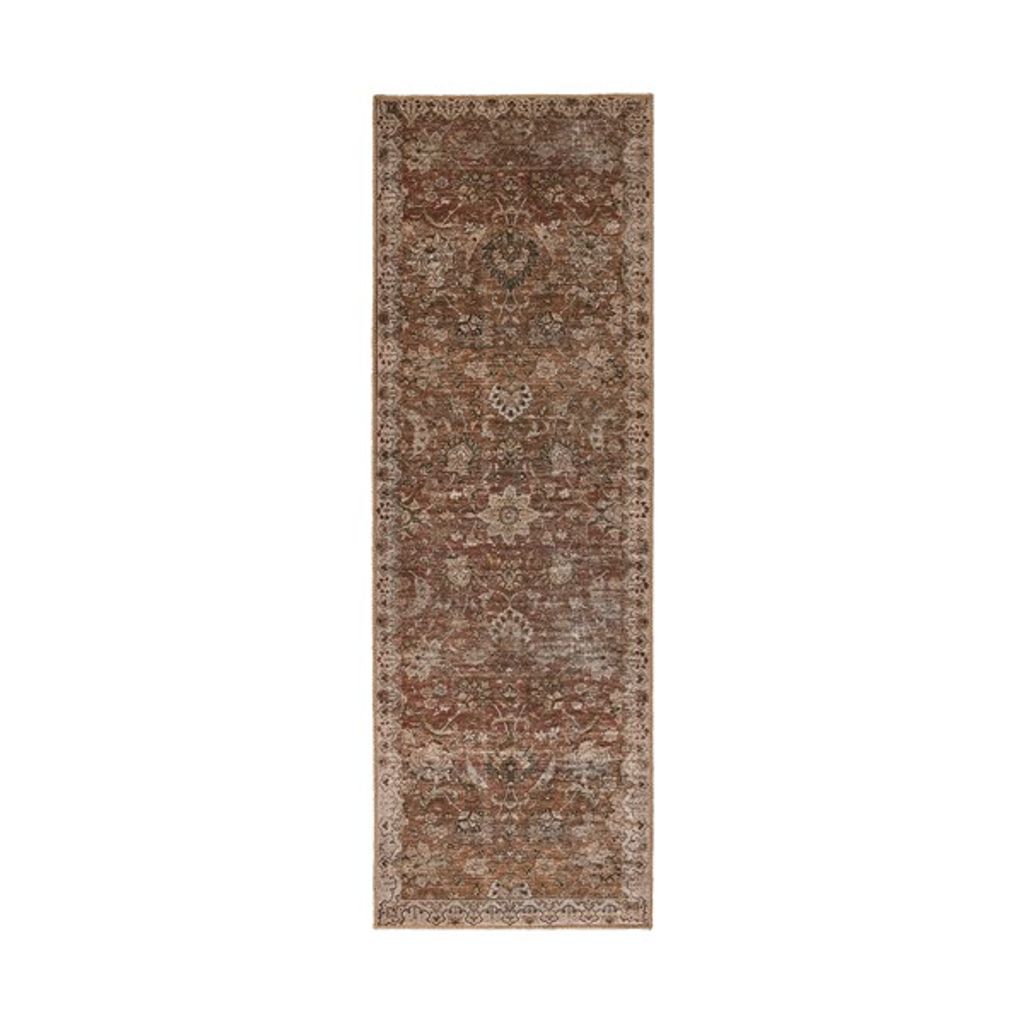 Zari Rug-Zari Rust-2.5' X 12'