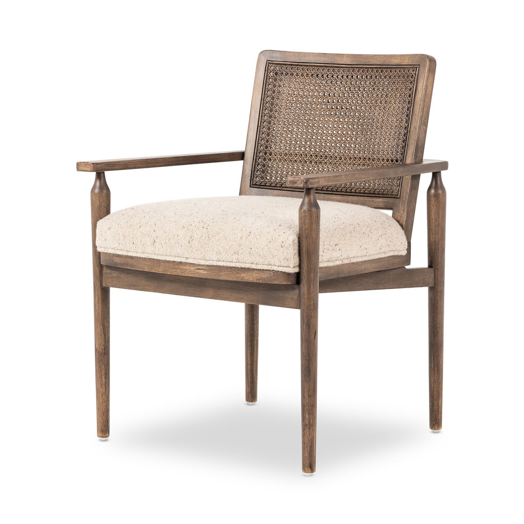 Xavier Dining Armchair, Hasselt Taupe