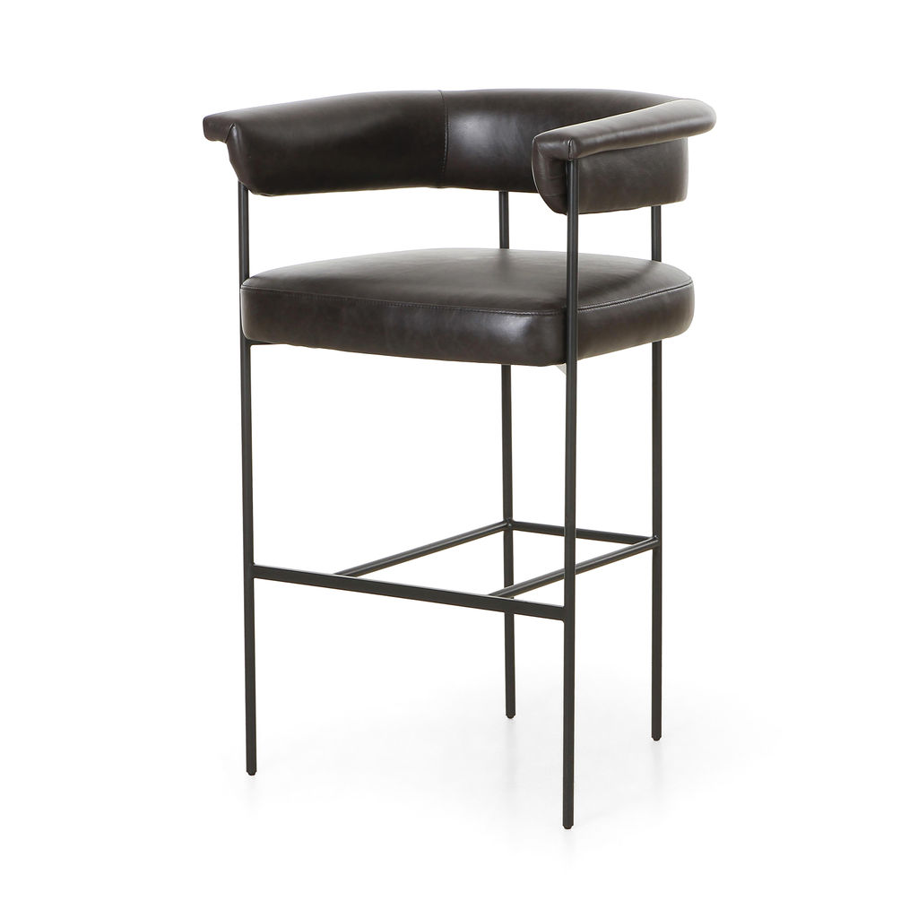 Preview image for Carrie Bar Stool-Sonoma Black