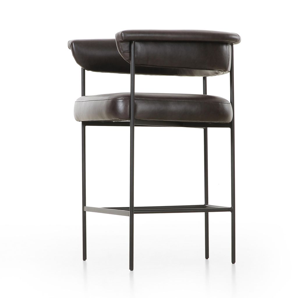 Carrie Counter Stool-Sonoma Black