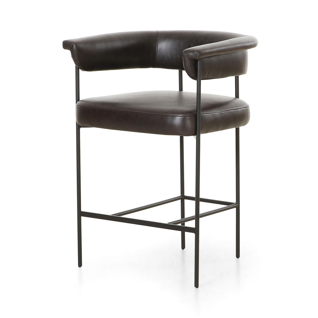 Preview image for Carrie Counter Stool-Sonoma Black