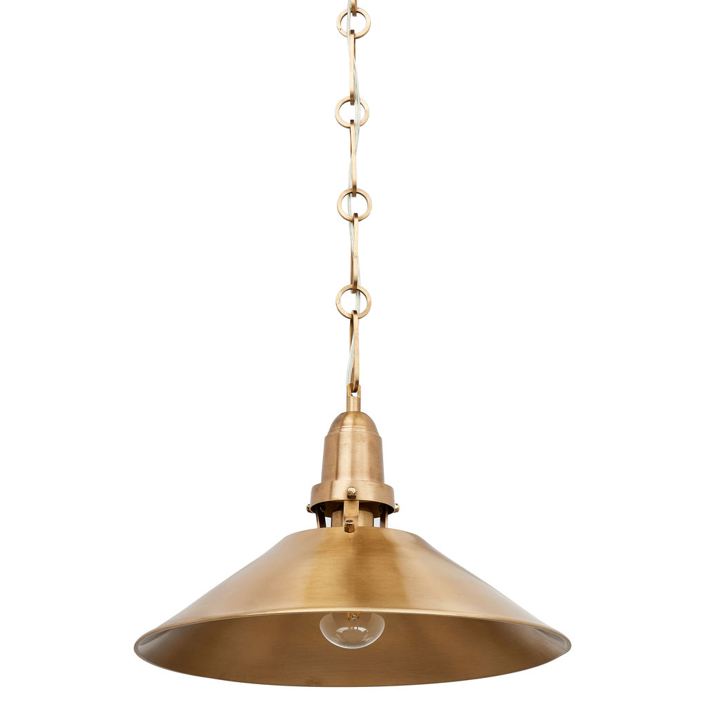 Preview image for Nicholls Tapered Pendant-Cast Brass