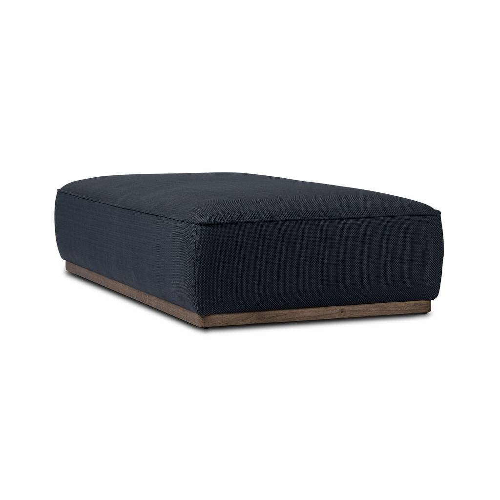 Sinclair Cocktail Ottoman-Fresno Cobalt
