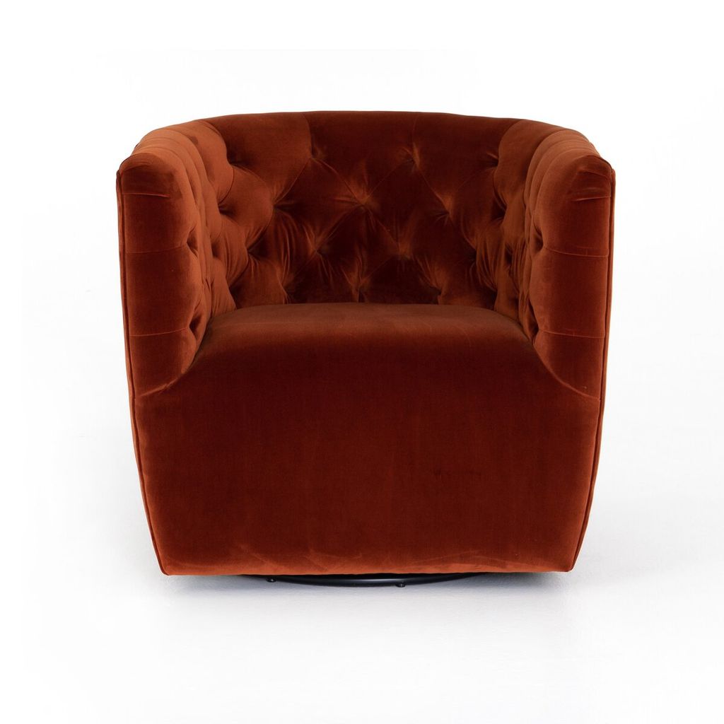 Hanover Tufted Swivel Chair