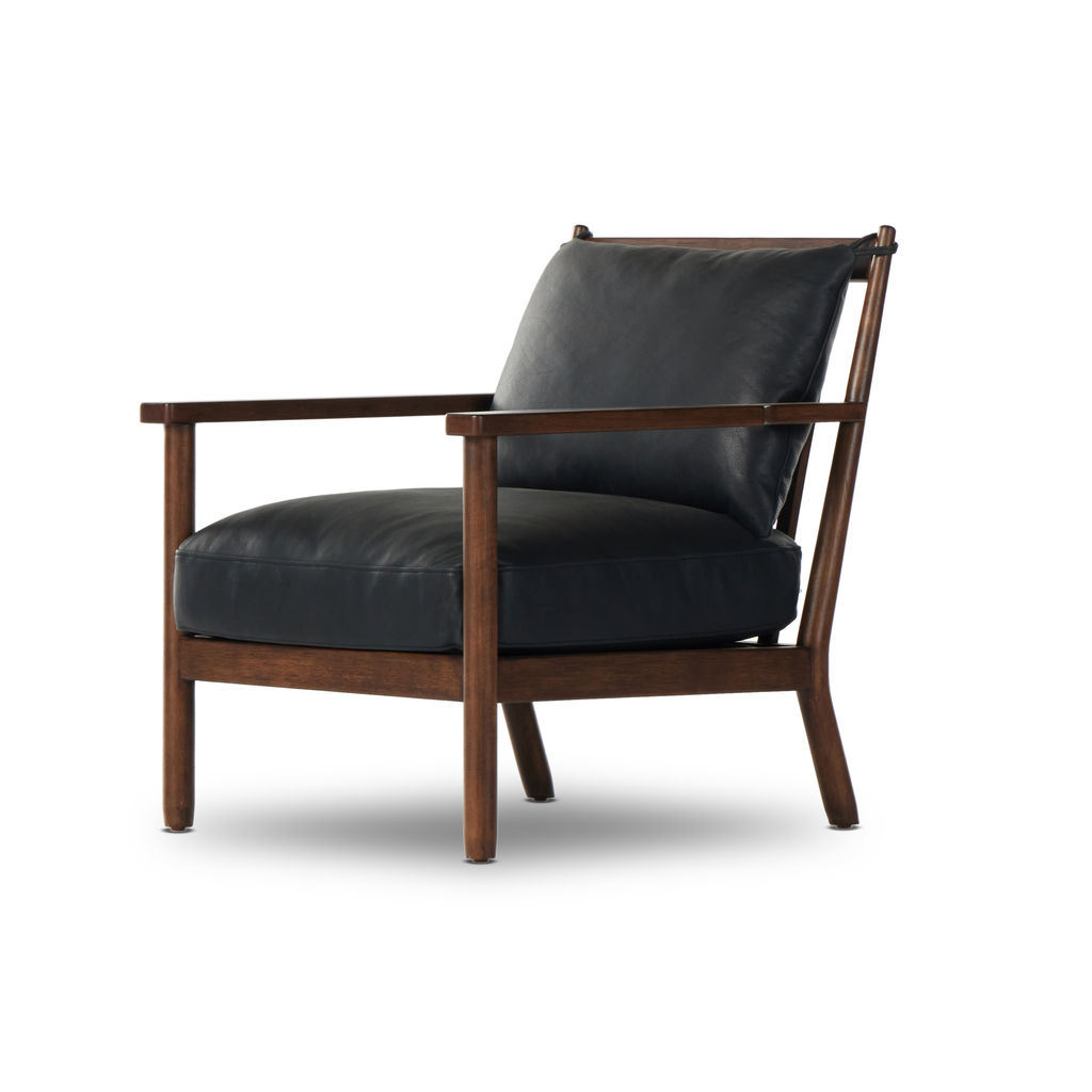 Living Room Armchair, Black